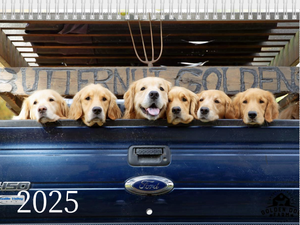 2025 Golden Dog Farm Calendar