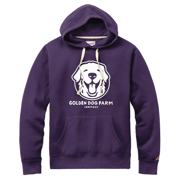 Laughing Dog Hooded Sweatshirt Golden Dog Farm LLC — free download