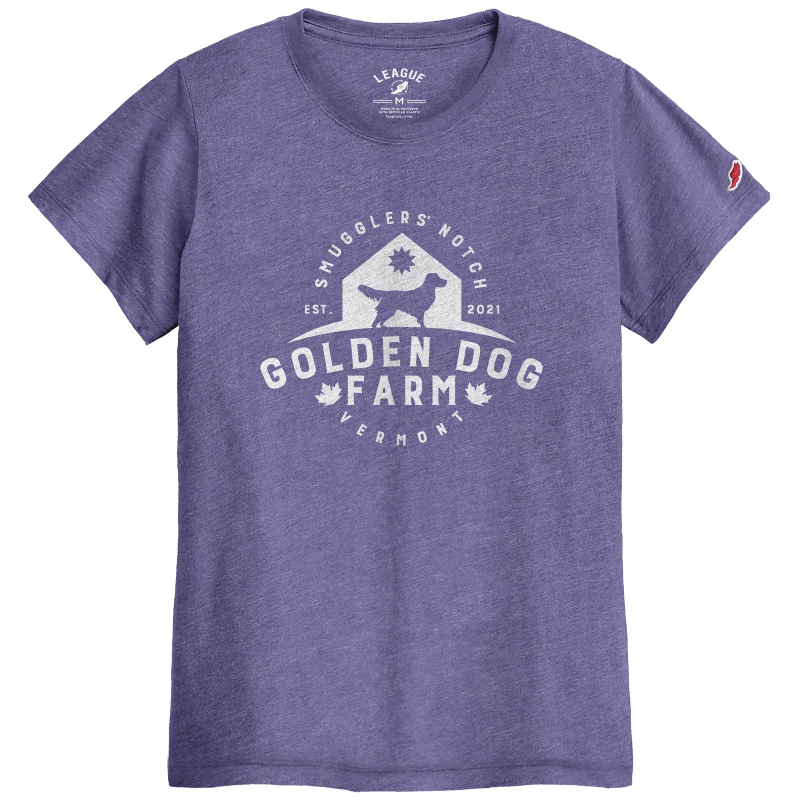 Women's Golden Dog Farm Short Sleeve Tee