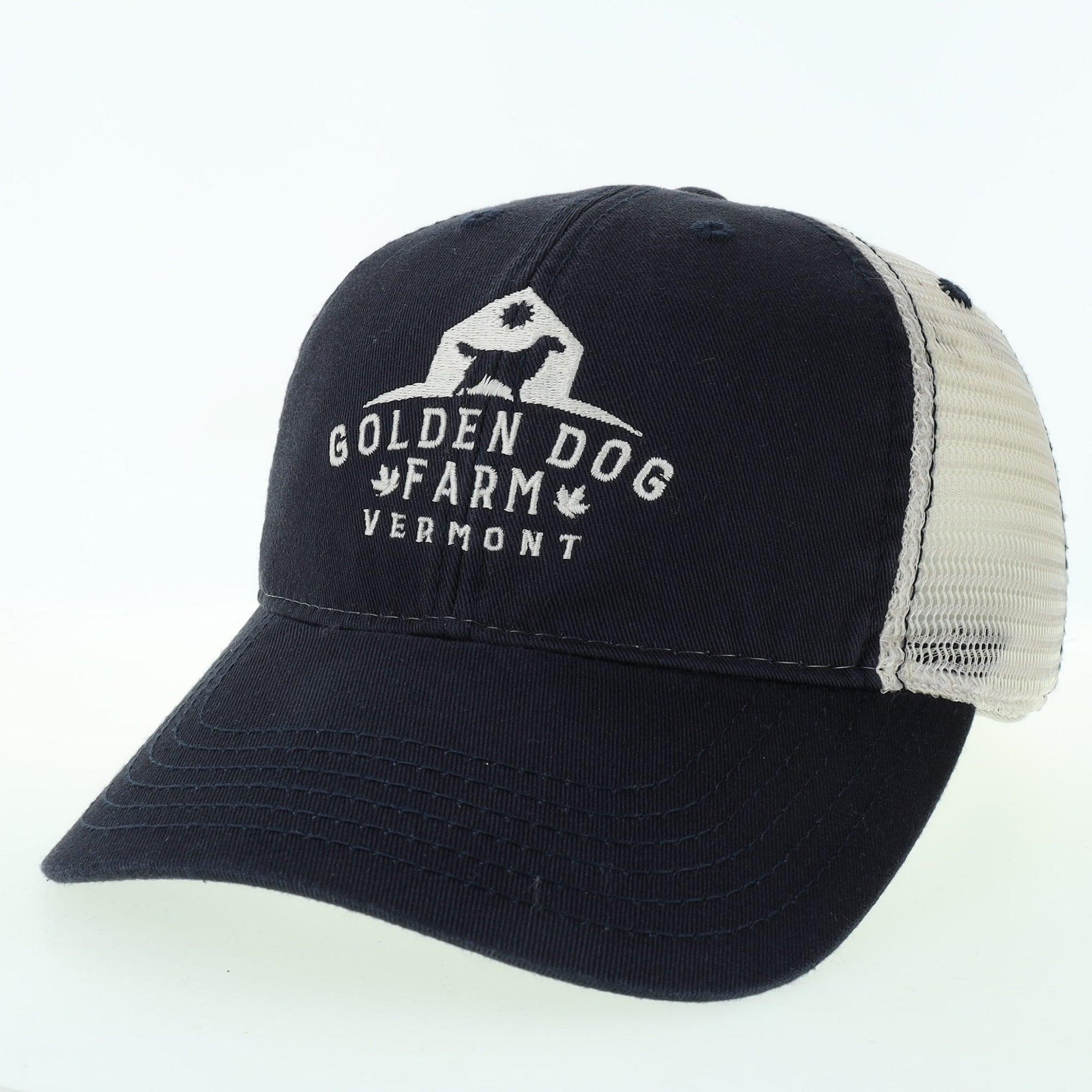 Youth Golden Dog Farm Trucker Hat