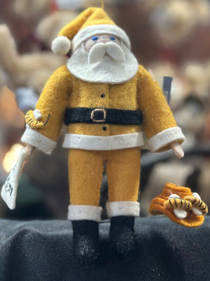 Santa Bee Felt Ornament x Craftspring